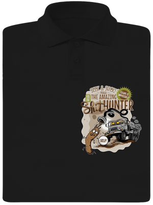 Shithunter férfi pólóingek Black