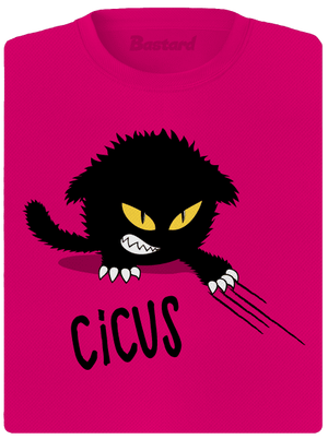 Cicus női sportpóló Neon Pink