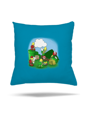 Hogyan építsünk fel egy új szintet párna Blue Turquoise