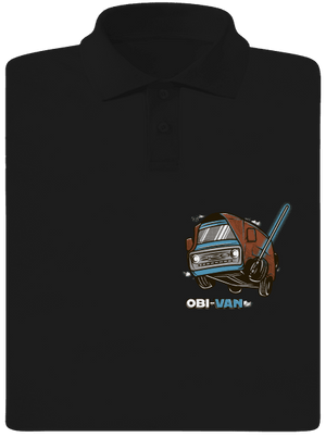 Obi Van férfi pólóingek Black