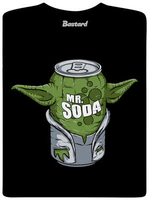 Mr. Szóda férfi hosszú ujjú póló Black