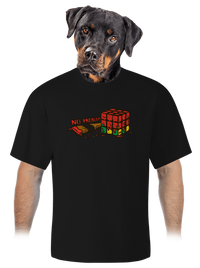 unisex túlméretezett póló