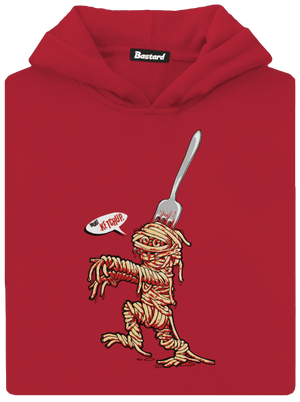  gyerek kenguruzsebes pulóver Fire Red