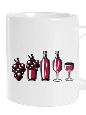 A vörösbor evolúciója nagy bögre White