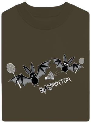 Batminton unisex crewneck Urban Khaki