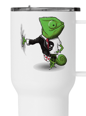 Az álcázás mestere termosz bögre White