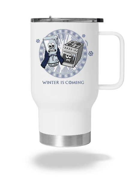 Winter is coming termosz bögre White