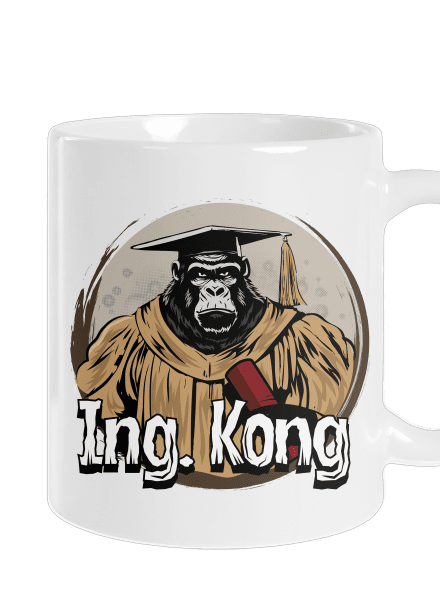 Ing. Kong hagyományos bögre White
