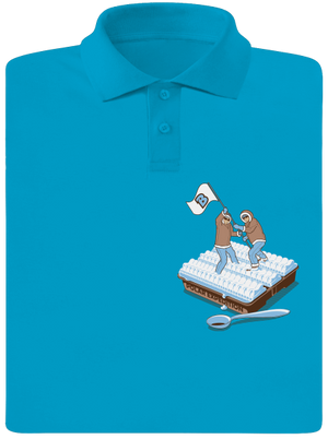 Sarki expedíció férfi pólóingek Blue Atol