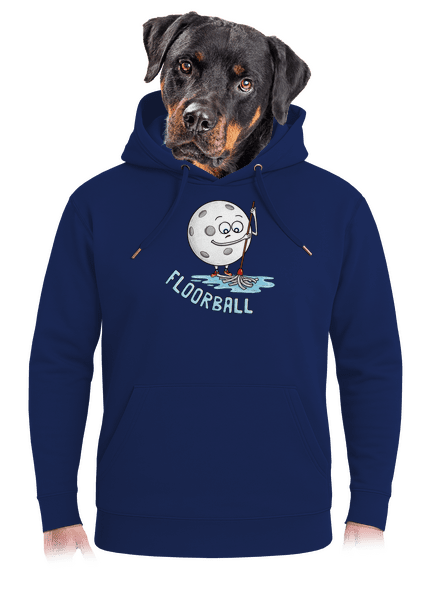 Floorball unisex prémium pulóver Navy