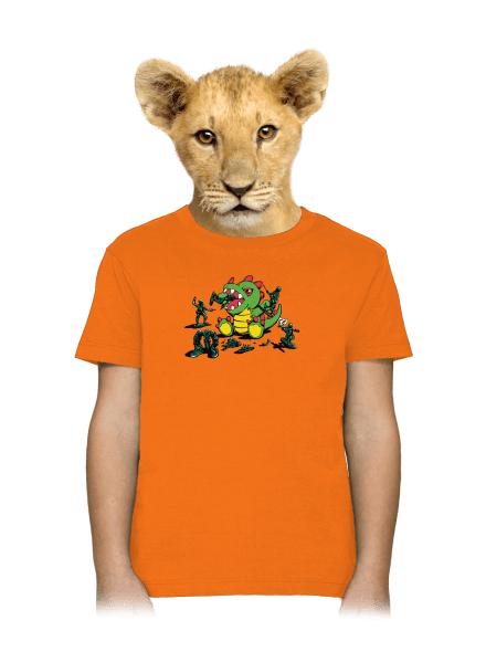 Játékok gyerek póló Orange