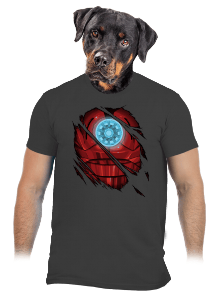 Ironman férfi póló Dark Grey