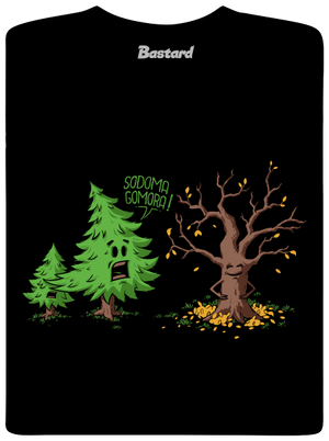 Sodoma Gomora férfi póló Black