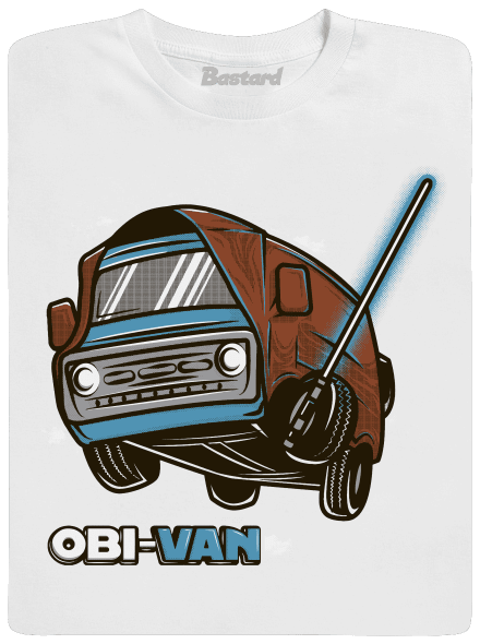 Obi Van férfi hosszú ujjú póló White