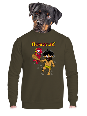 Prehysterik unisex crewneck Urban Khaki