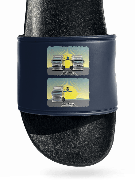 Chuck & Truck papucs Navy