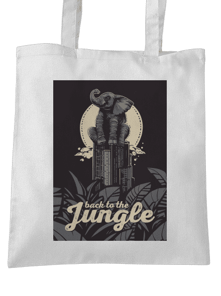 Back to the jungle táska White