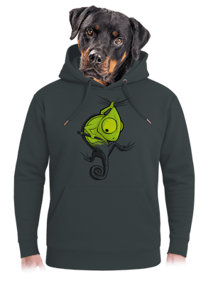 Hibajavító unisex prémium pulóver Charcoal