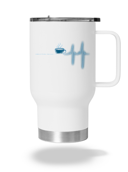 Coffee help termosz bögre White