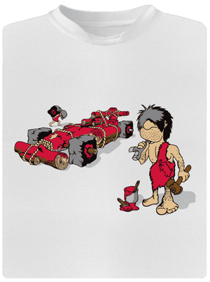 Képlet férfi sportpóló White