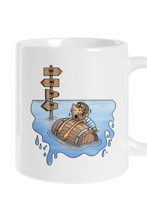 Kitaszított hagyományos bögre White