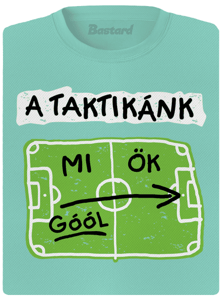 A futballtaktikánk női sportpóló Mint Mal