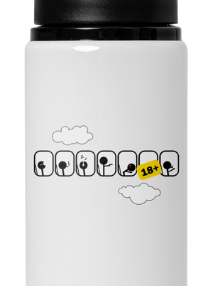 Repülőgép kulacs White