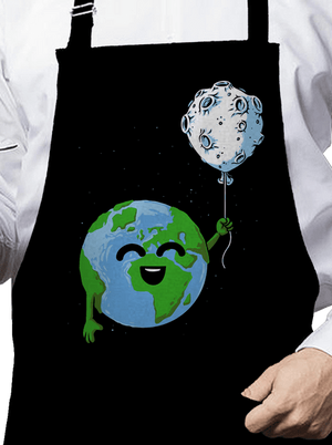 Ballon kötény Black