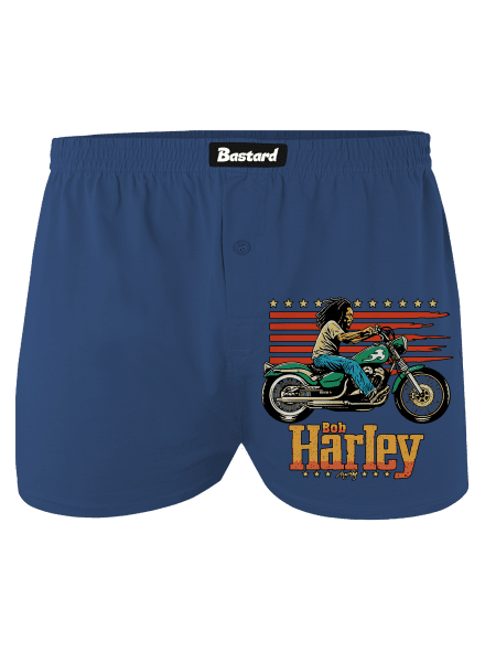 Bob Harley férfi alsó nadrág Blue