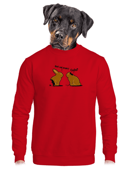 Fáj a seggem! unisex crewneck Red