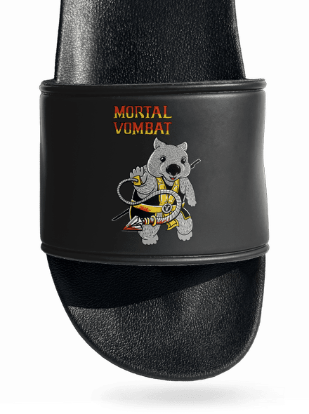 Mortal Vombat papucs Black