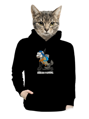 női kenguruzsebes pulóver