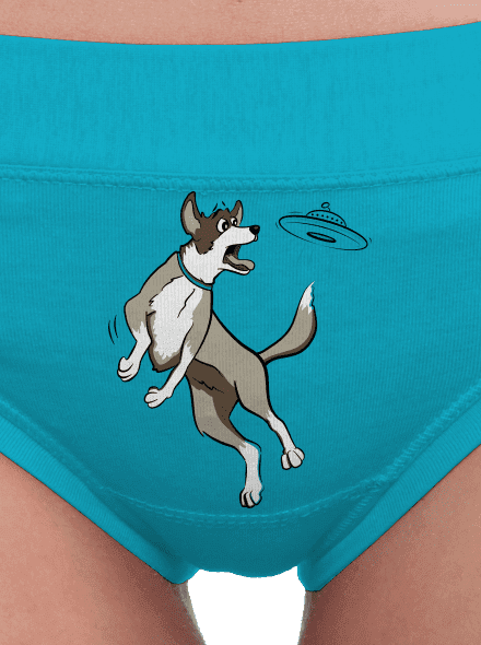 Repülő csészealj női bugyik Turquoise