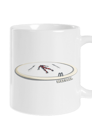 Dead in pool hagyományos bögre White