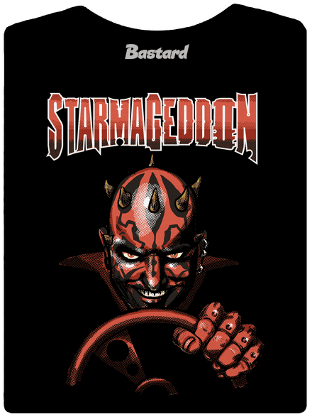Starmageddon prémium női póló Black
