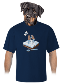 unisex túlméretezett póló