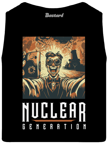 Nuclear generation férfi trikó Black