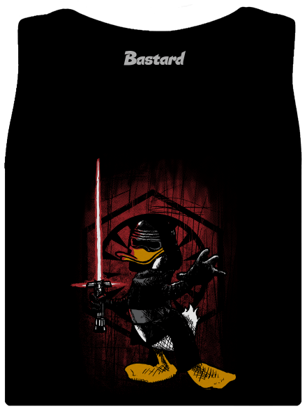 Kylo Duck klasszikus női trikó Black