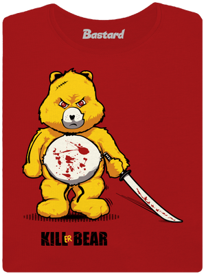 Killer bear női póló Red Mal