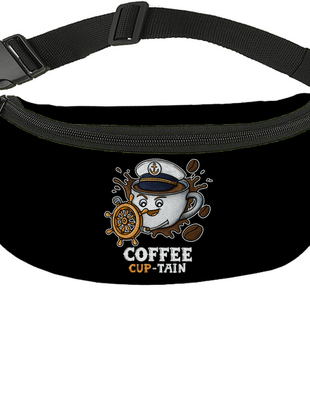Coffee Cup-tain övtáska Black