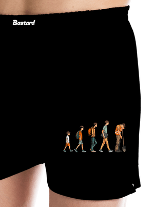 A tanuló evolúciója férfi alsó nadrág Black