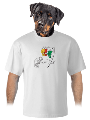 unisex túlméretezett póló