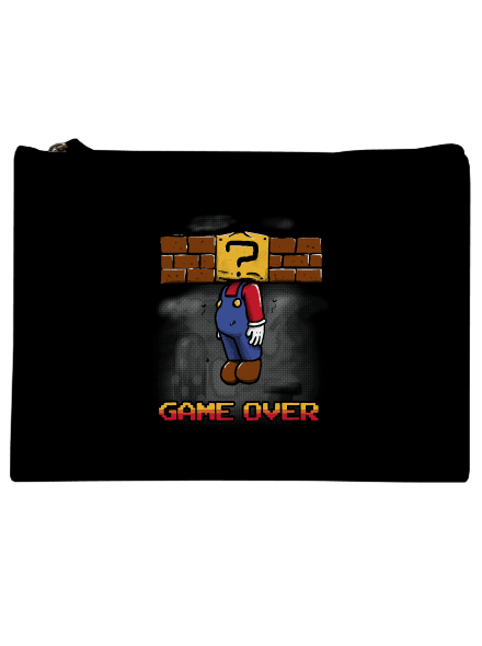 Game over kis táska Black