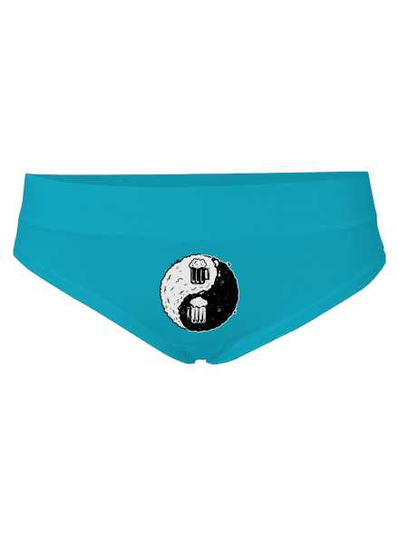 Jin Jang sör női bugyik Turquoise