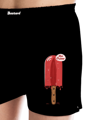 Ice crime férfi alsó nadrág Black