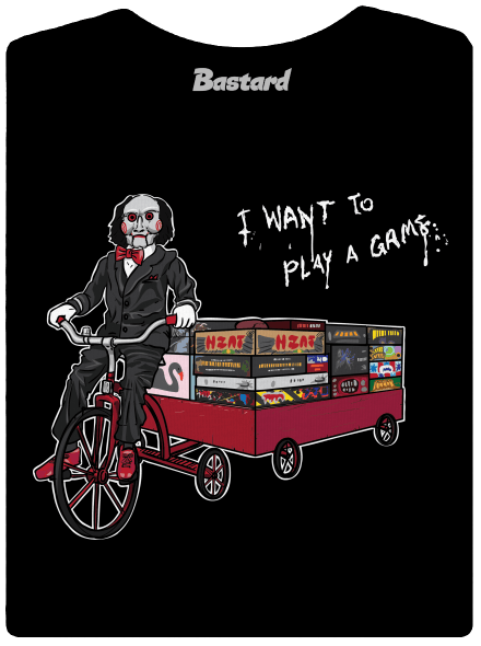 I want to play a game prémium női póló Black