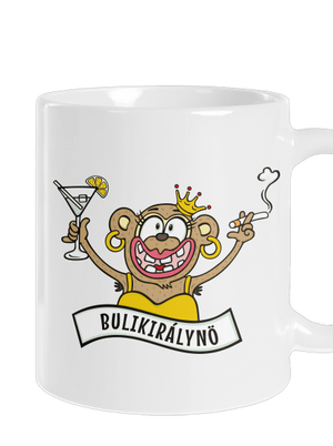 Bulikirálynő hagyományos bögre White