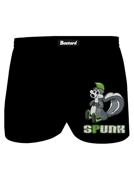 Spunk férfi alsó nadrág Black