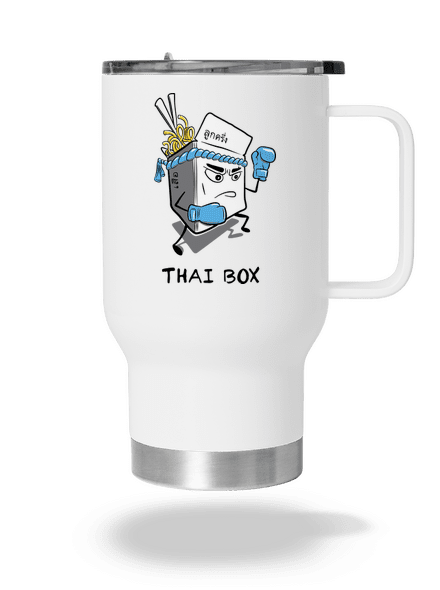 Thai box termosz bögre White