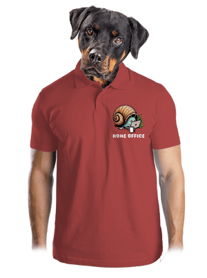 Sneka home office férfi pólóingek Burgundy